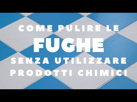 Come pulire le fughe senza utilizzare prodotti chimici 😉🍃
