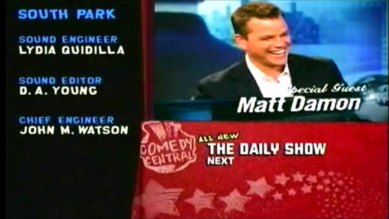 Comedy Central Split Screen Credits (September 15, 2009)