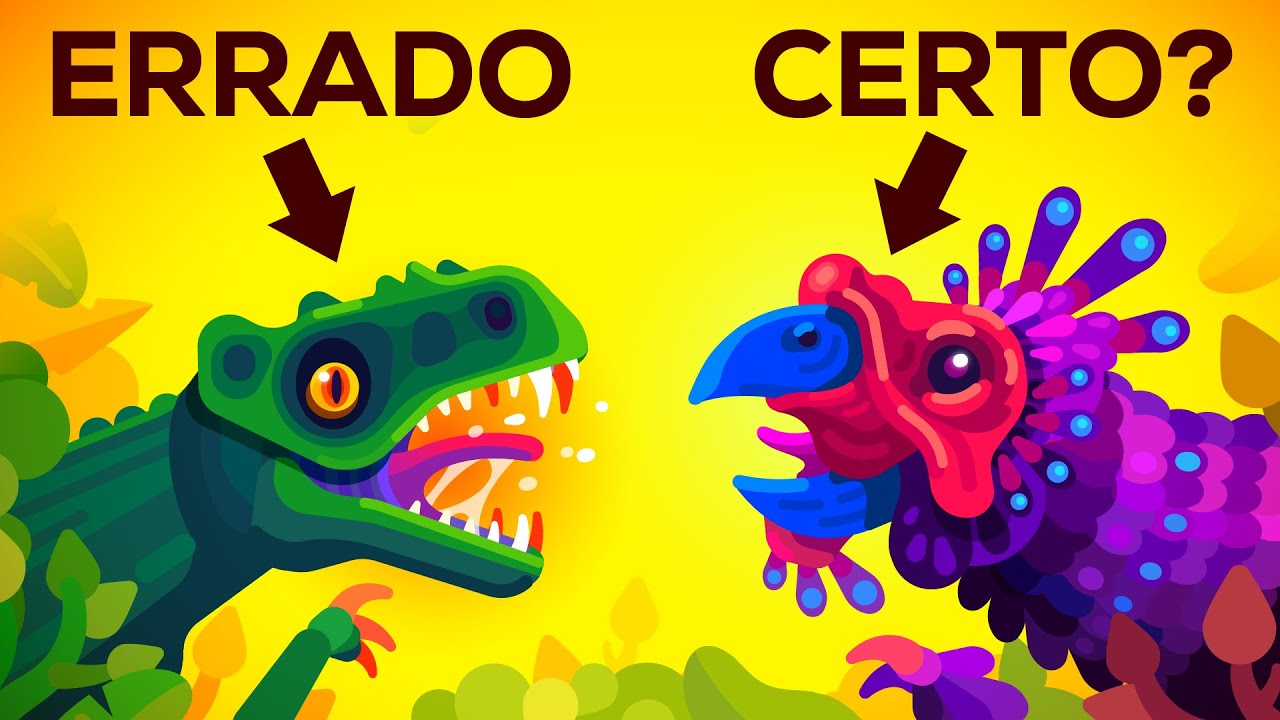 Como os dinossauros pareciam DE VERDADE?