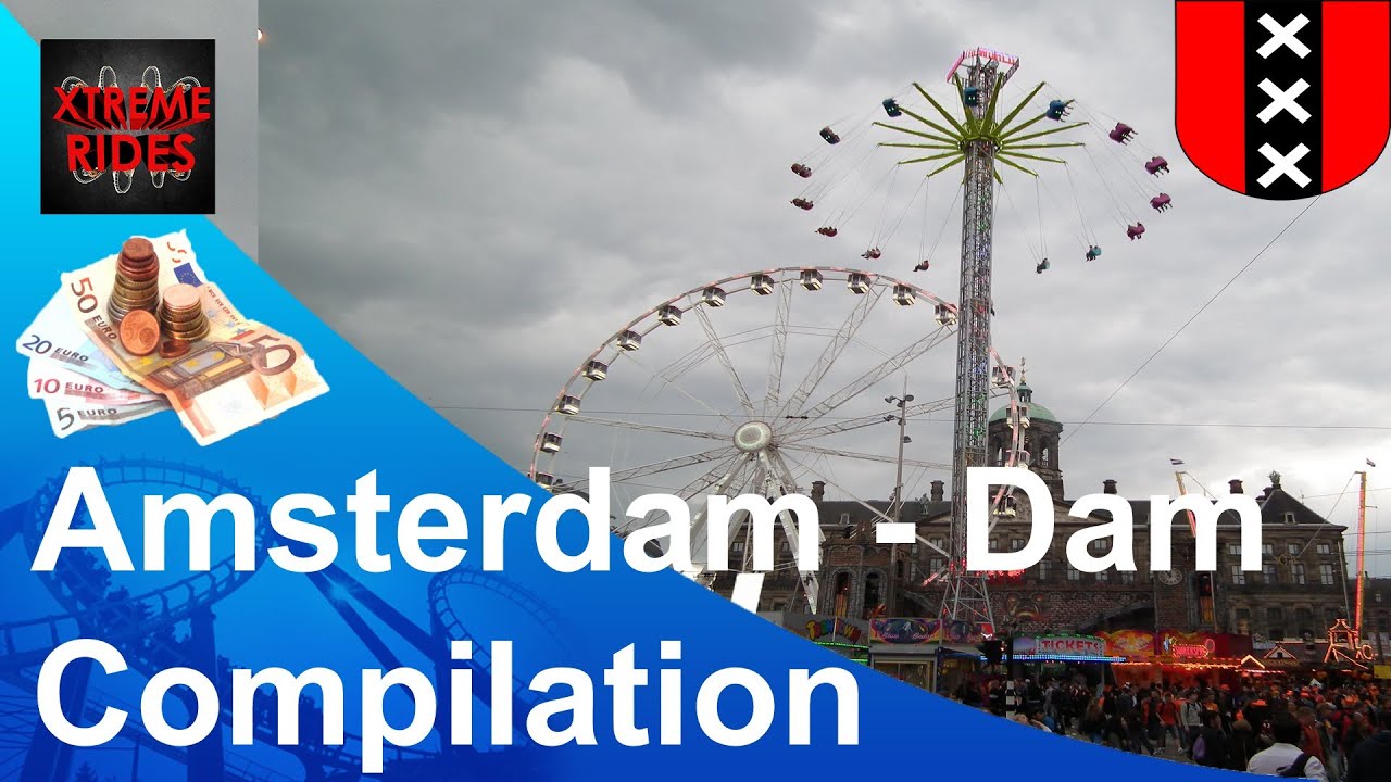 Compilation Expensive Fairground Amsterdam - Dam Holland