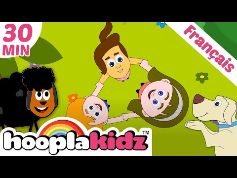 Comptines | Ringa Ringa Roses (French) | HooplaKidz Francais
