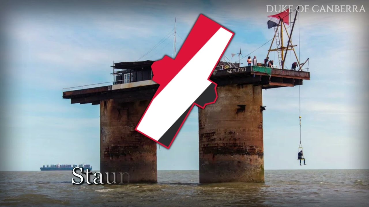 “Comrades, raise the martial chorus” - Sealand Patriotic Song