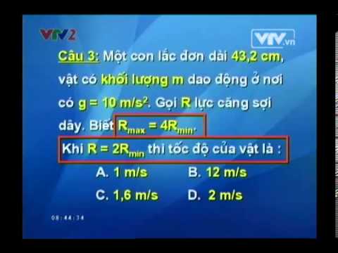 Con lắc đơn   (phần 1) - [ TANGGIAP.VN ]