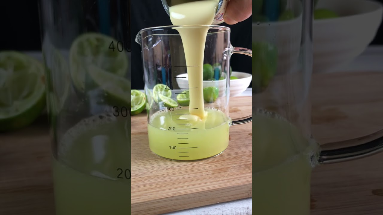 Condensed Milk Lemonade | Fresh Homemade Drink