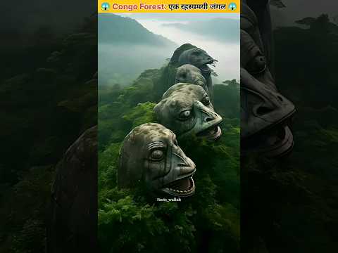 Congo Jungle😱| Congo Rainforest | World's mysterious forest #amazingfacts #factsinhindi #shorts