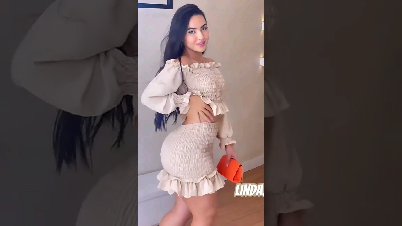 CONJUTINHO BEAUTIFUL CROPPED E SAIA CURTA 🤍#beautiful #linda #fashion #looksfemininos
