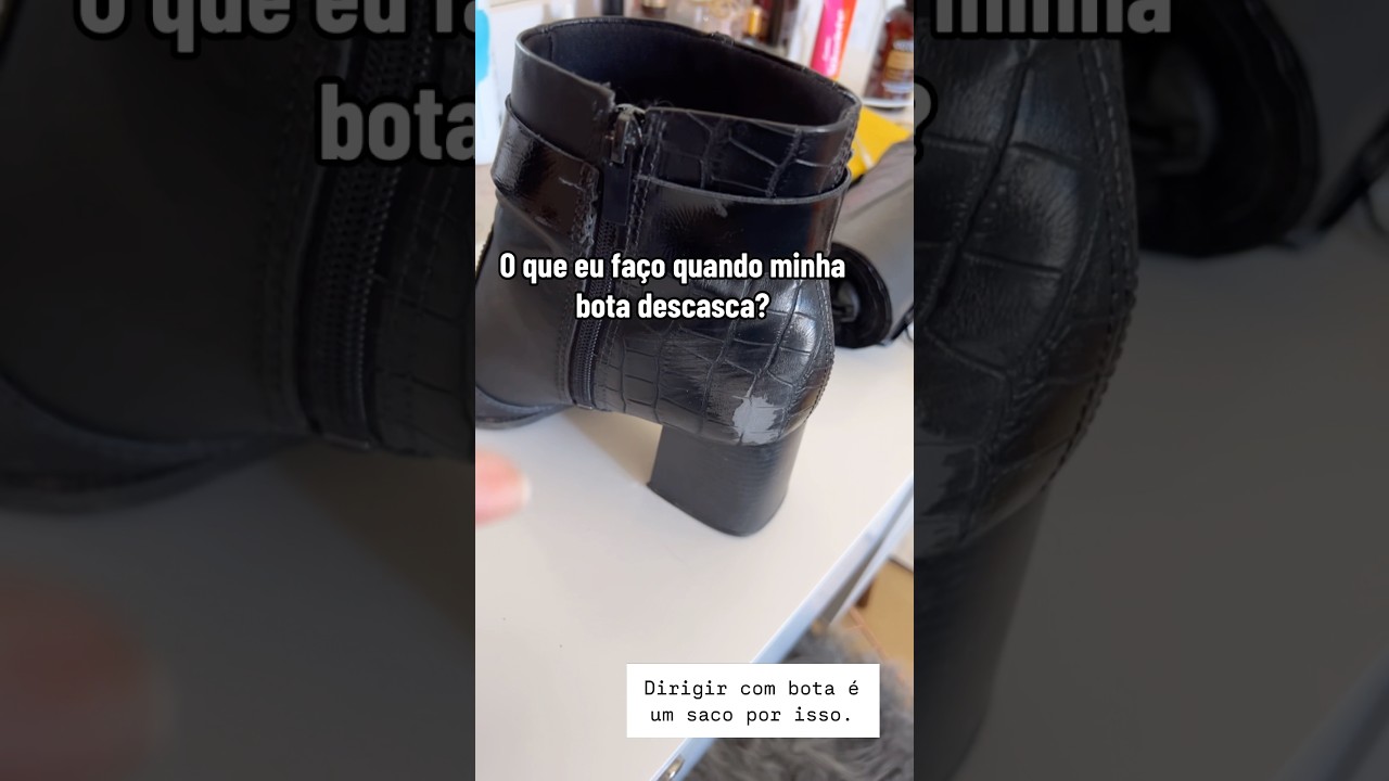 CONSERTANDO A BOTA DESCASCADA EM CASA 😁
