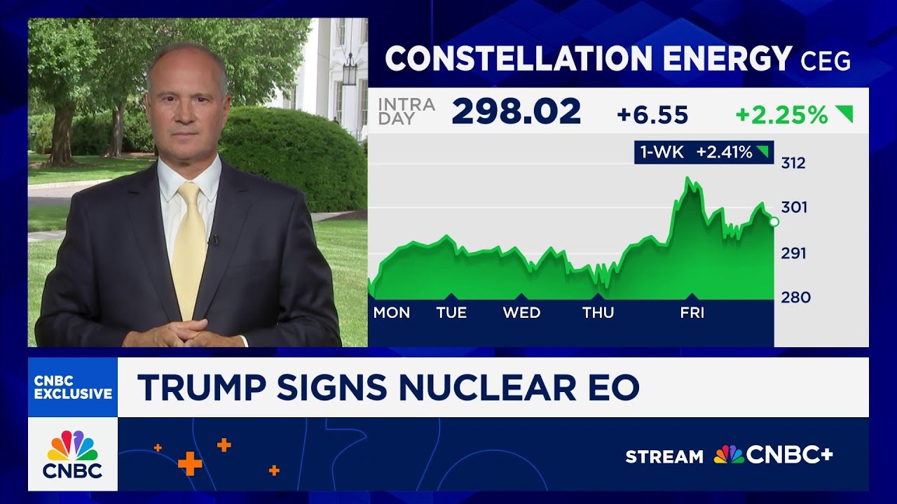 Constellation Energy CEO on recent nuclear energy executive orders