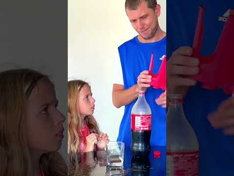 Cool daddy has interesting gadget for coca cola