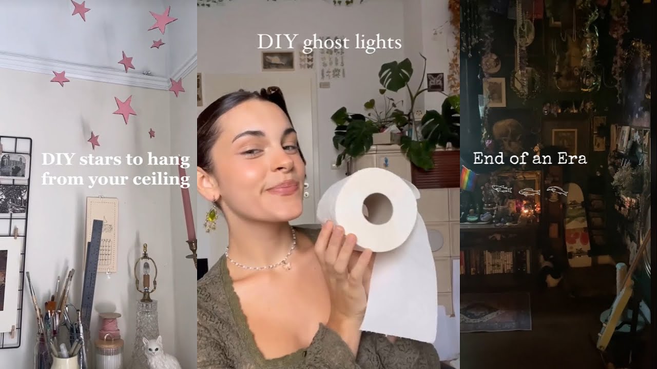 Cool DIY Aesthetic room decor ideas Tiktok compilation ✨#4