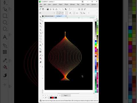 CorelDRAW Tutorial for Beginners  #tutorial #coreldraw #design #graphics