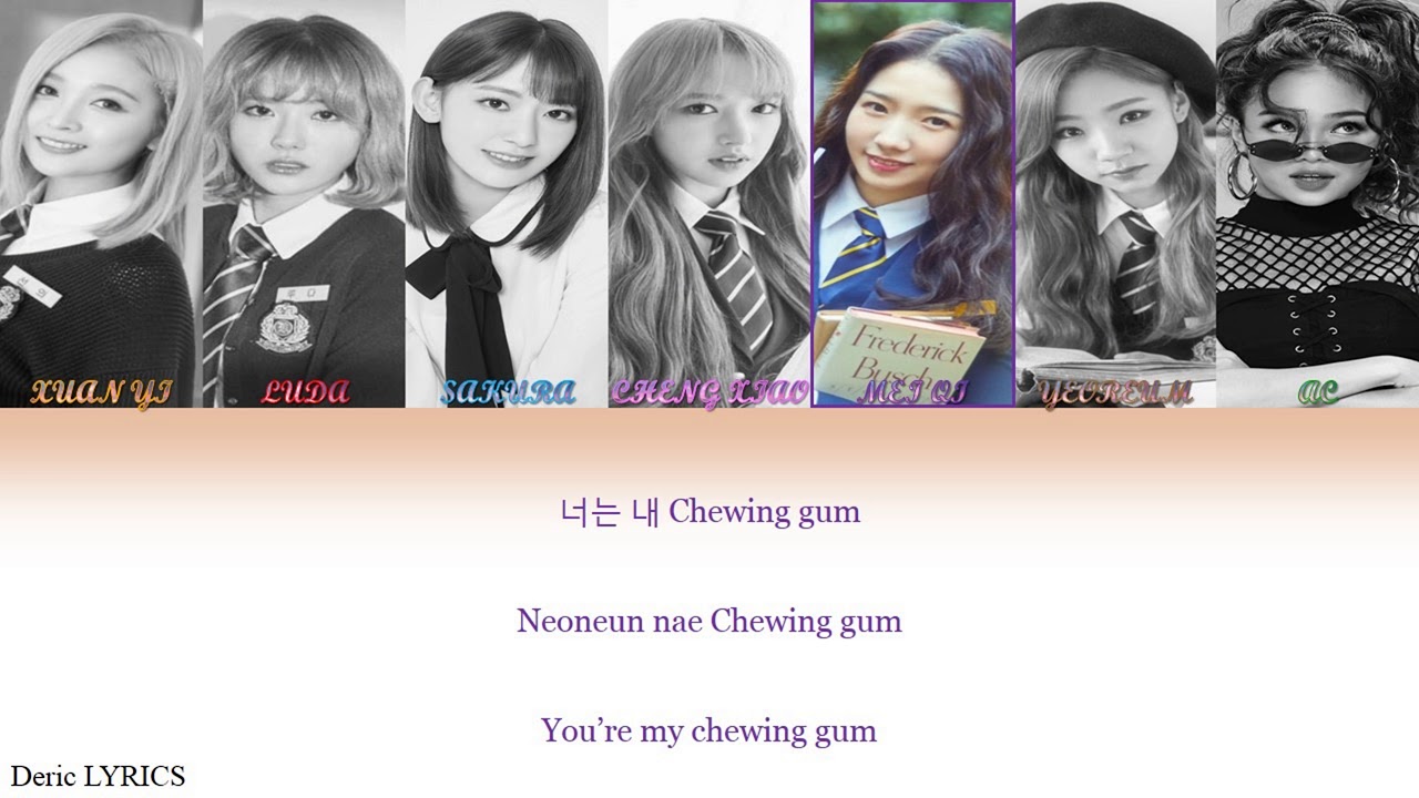 Cosmic Girls (WJSN) Victory - Chewing Gum By NCT Dream (Color Coded Lyrics) [Han/Rom/Eng]