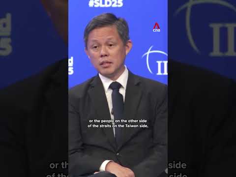 Countries should avoid “simplistic” explanations for China-Taiwan conflict: Chan Chun Sing