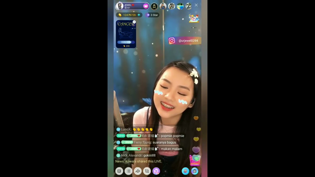 Cover By Jewel | The Greatest Showman - Never Enough (Bigo Live 05 Juli 2019)