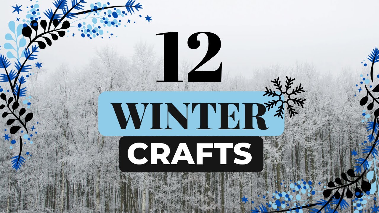 Cozy Up Your Space: 12 DIY Winter Crafts for Stunning Seasonal Decor! ❄️✨