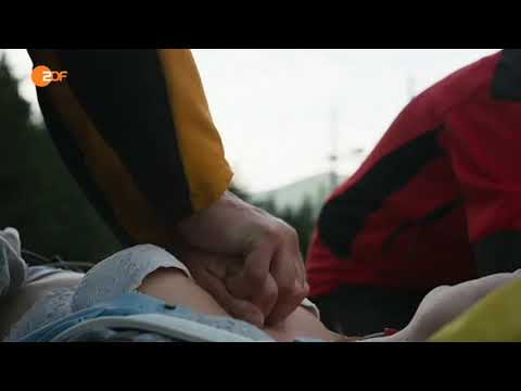 CPR on woman scene
