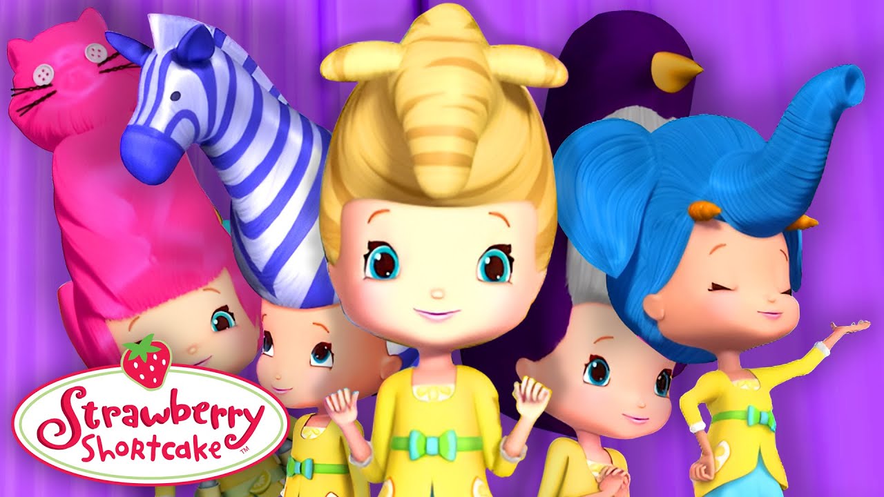 Crazy Animal Hairstyles! 🍓 Berry Bitty Adventures 🍓 Strawberry Shortcake Compilation