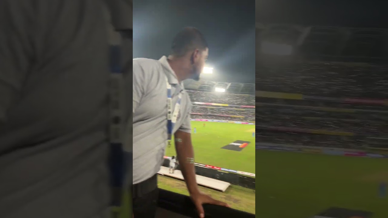 Crazy Indian fans | Flashing phone lights |