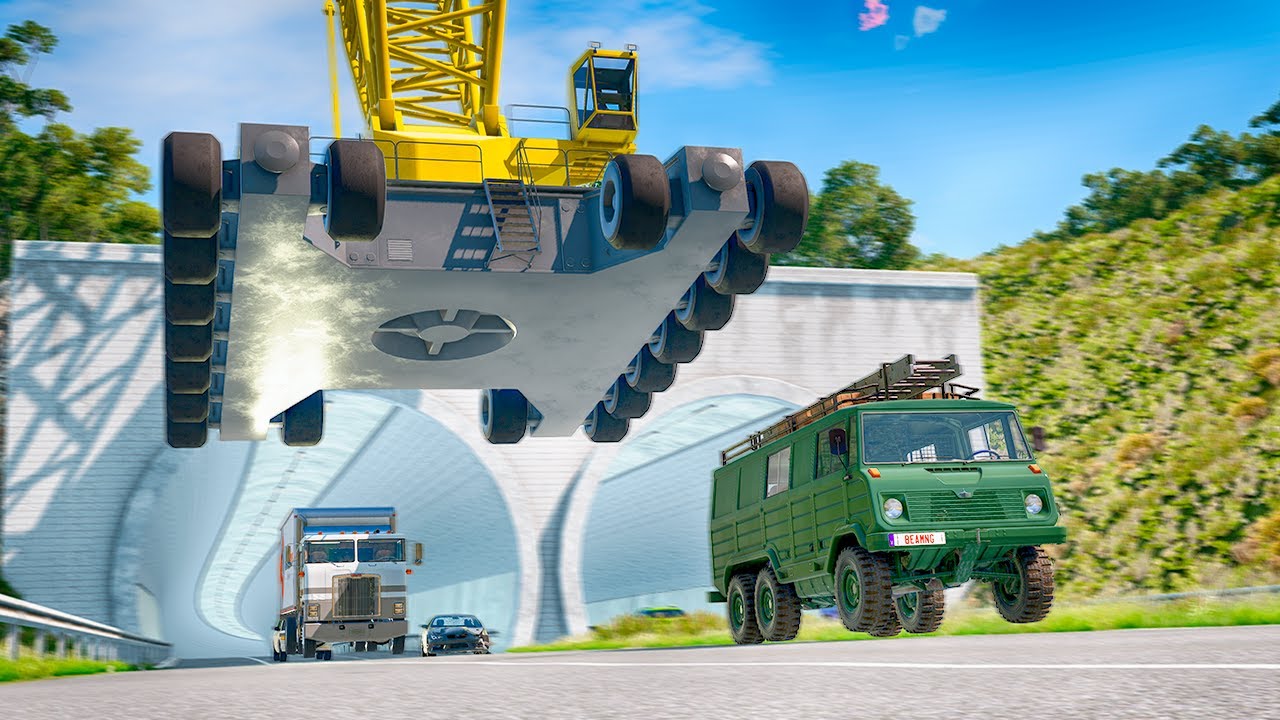 CRAZY PURSUIT | Epic Crashes Movie - BeamNG.Drive