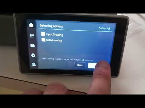 Creality Ender 3 V3 Input Shaping Error