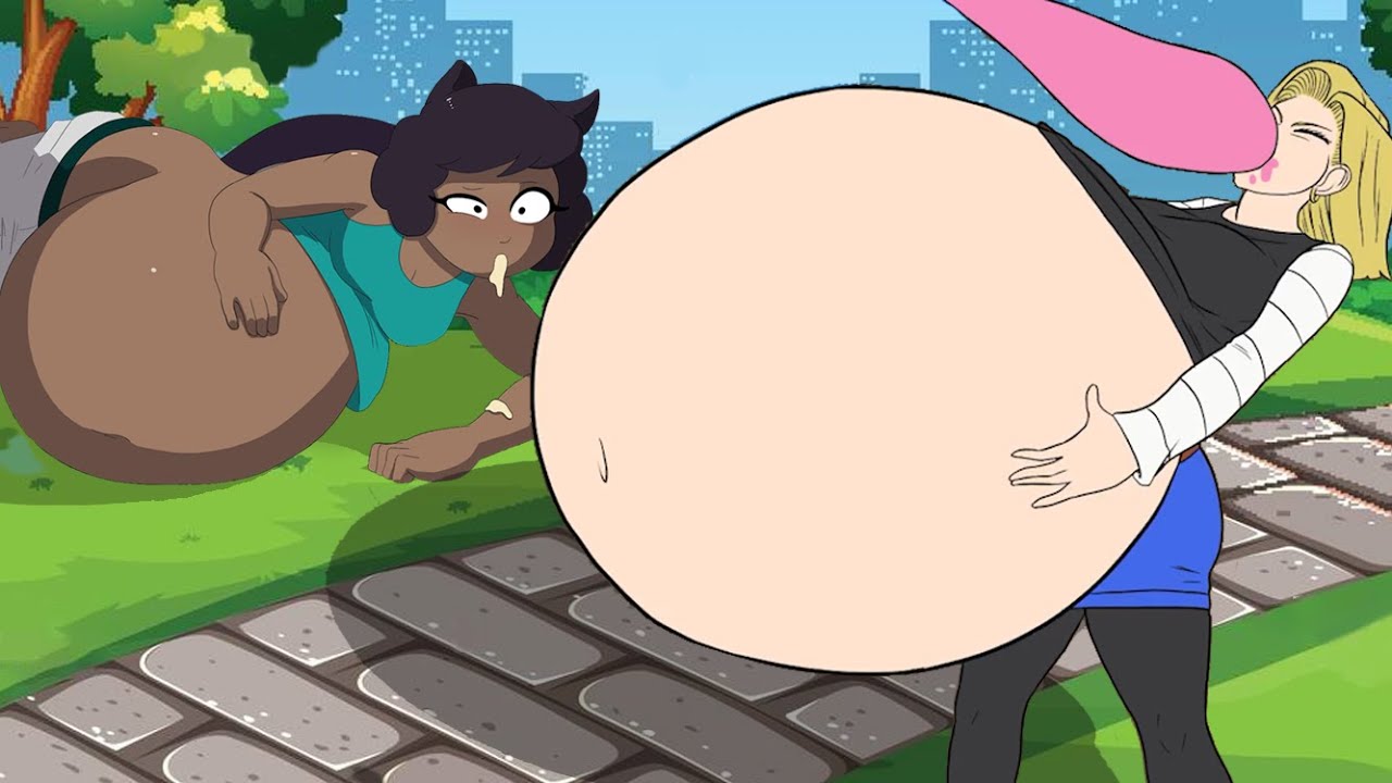 Cream Inflation: Stuffed Cat Girl VS Hot Dog Factory Boss Fight 🌭 [No Damage] | By DeviantSeiga