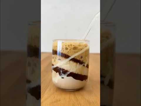 Creamy Froth Mocha 😍 #asmr #coffee #icedcoffee #cream