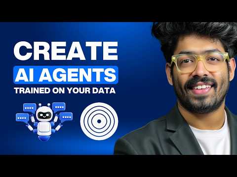 Create AI AGENTS Trained On Custom Data In 5 Minutes (NO CODE)