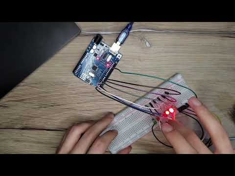 Creating Knight Rider (Kara Şimşek) with Arduino and Using For Loop #3