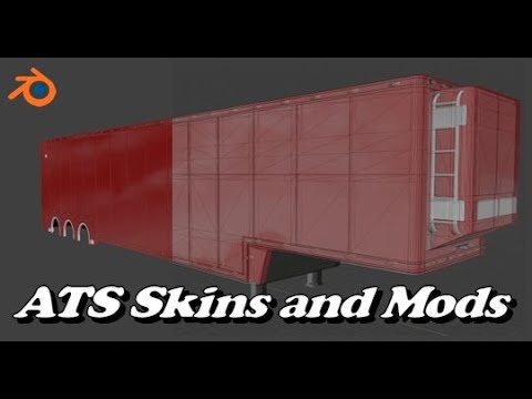Creating Templates for ATS/ETS Simulator Trucks using Blender 2.8