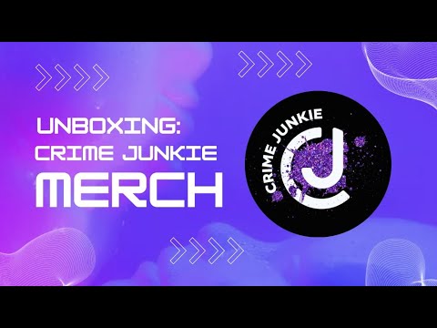 CRIME JUNKIE MERCH DROP (SEPTEMBER 2023) | VAULT VIDEO