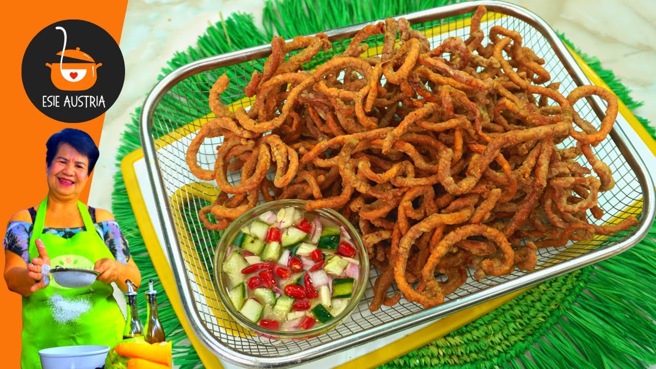 CRISPY ISAW NG MANOK | PINOY STREET FOOD RECIPE | LUTO SA ISAW | ESIE AUSTRIA