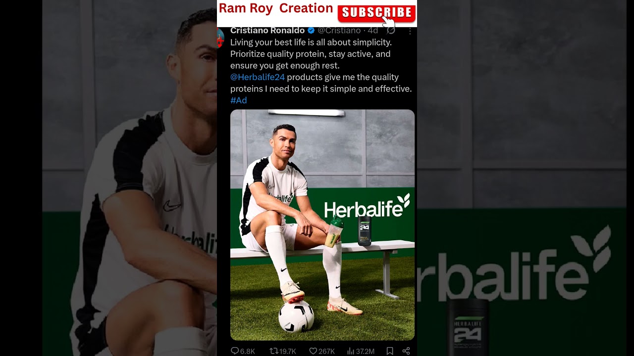 Cristiano ronaldo twitter post see what he says #cristianoronaldo #ronaldo #footballshorts #football