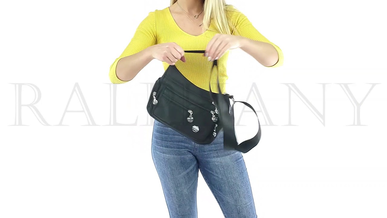 Crossbody lightweight nylon shoulder bag | Ralphany