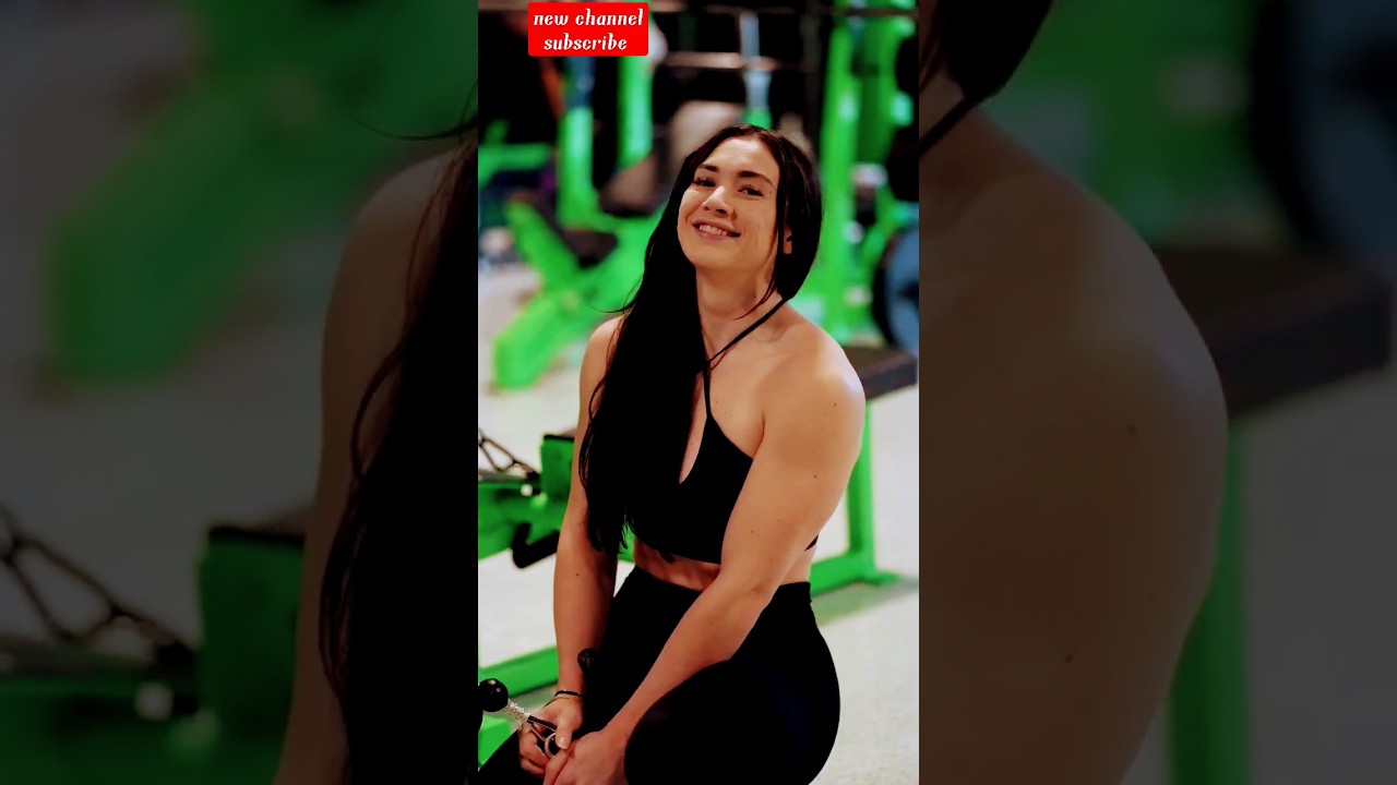 #crossfitnessMiranda Cohen Female Bodybuilder #modelworkout #crossfit#fbb#femalebodybuilding #shorts