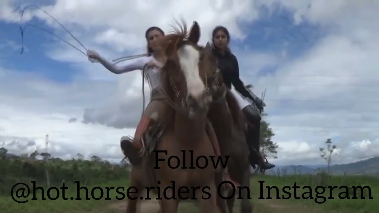 Cruel hORSE RIDING BY women