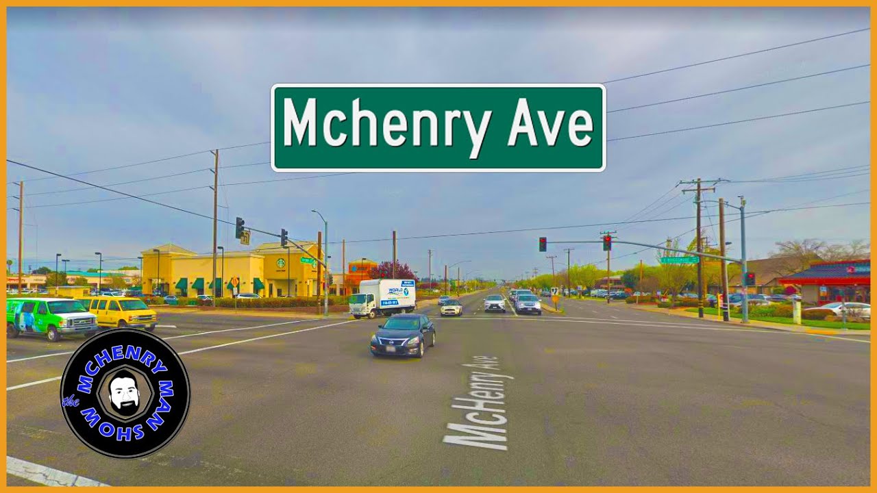 Cruising Historic McHenry Ave, Modesto, CA From End To End 2020 During Coronavirus Quarantine 4K