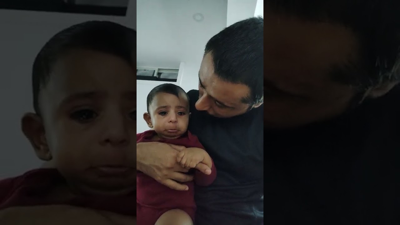 Crying 😭 Baby Fateh...#desi punjabi vlogger