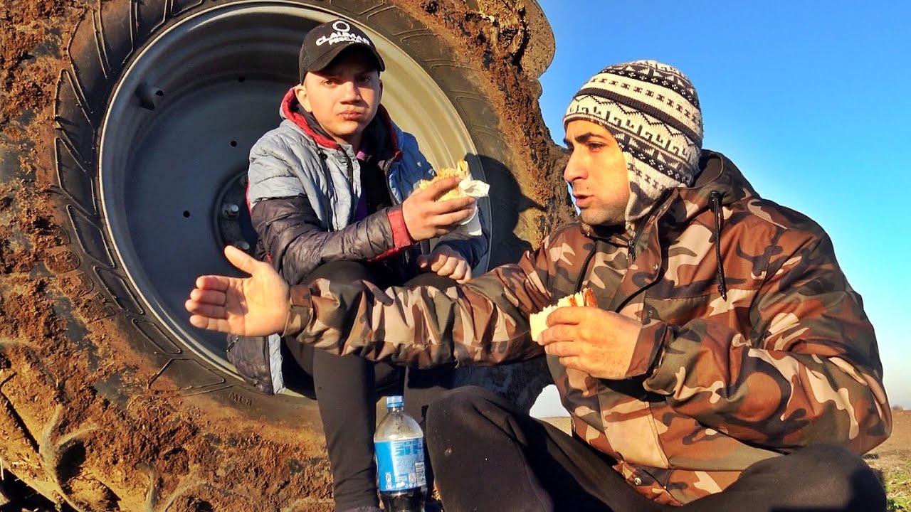 CU TRACTORU PE ZONA LA MUNCA CU ALEX AMINTIRI DIN TRACTOR