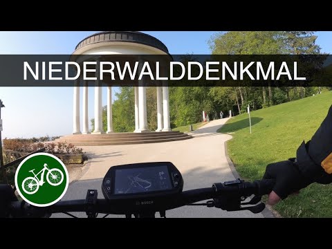 CUBE REACTION HYBRID PRO - TOUR / E-MTB-TOUR ZUM NIEDERWALDDENKMAL