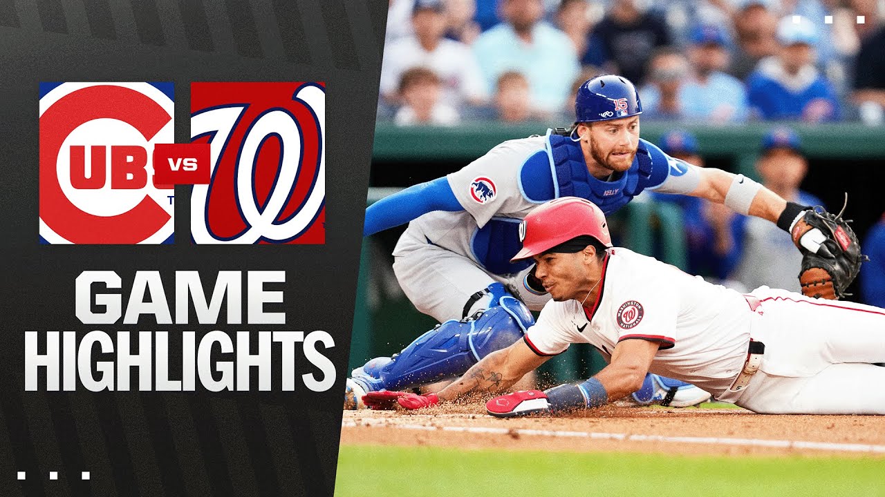 Cubs vs. Nationals Game Highlights (6/3/25) | MLB Highlights