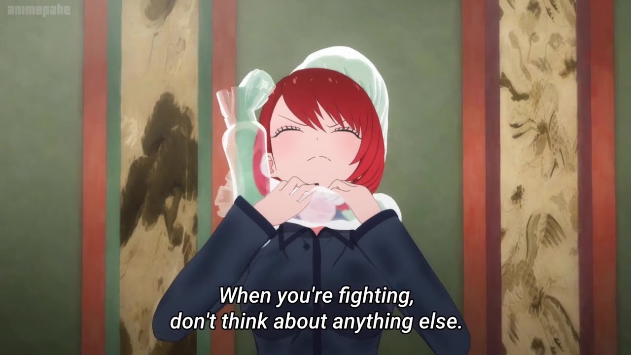 Cuff strangled anime