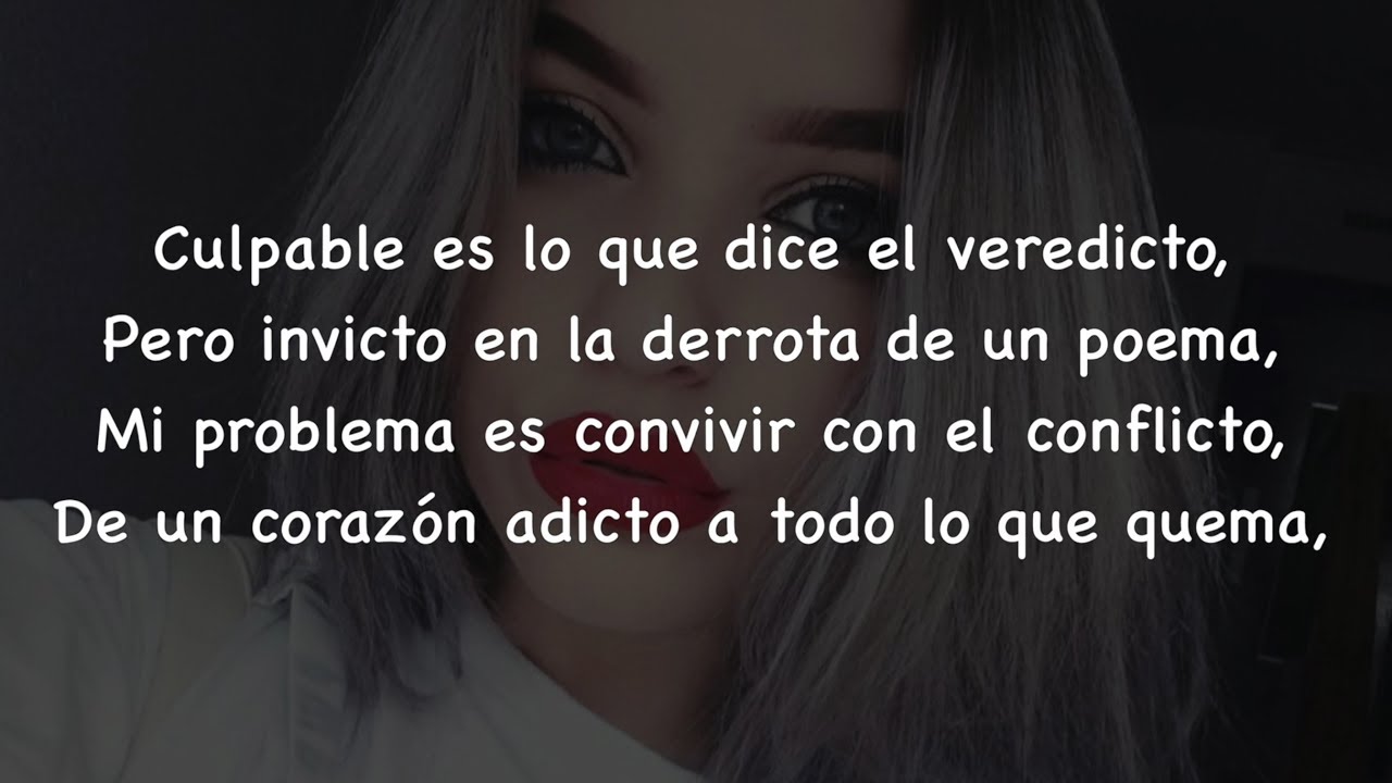 Culpable - Karen Méndez Letra (Cover Sharif y Natos)