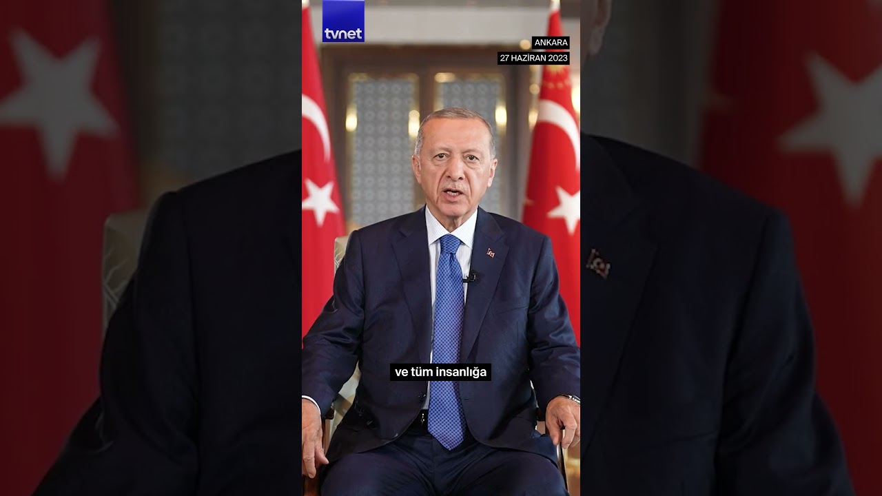 Cumhurbaşkanı Erdoğan'dan bayram mesajı! #shorts #erdoğan
