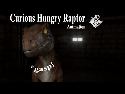 Curious Hungry Raptor