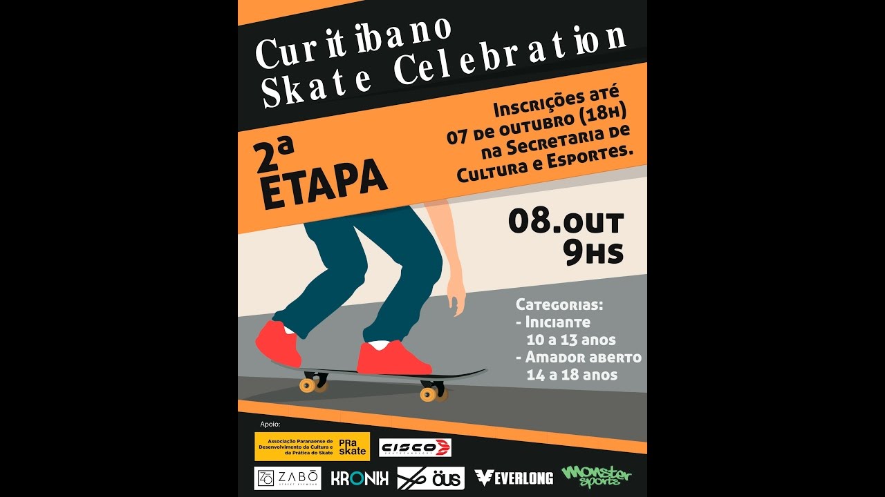 Curitibano Skate Celebration - 2 edicao 2016 - full video   HD