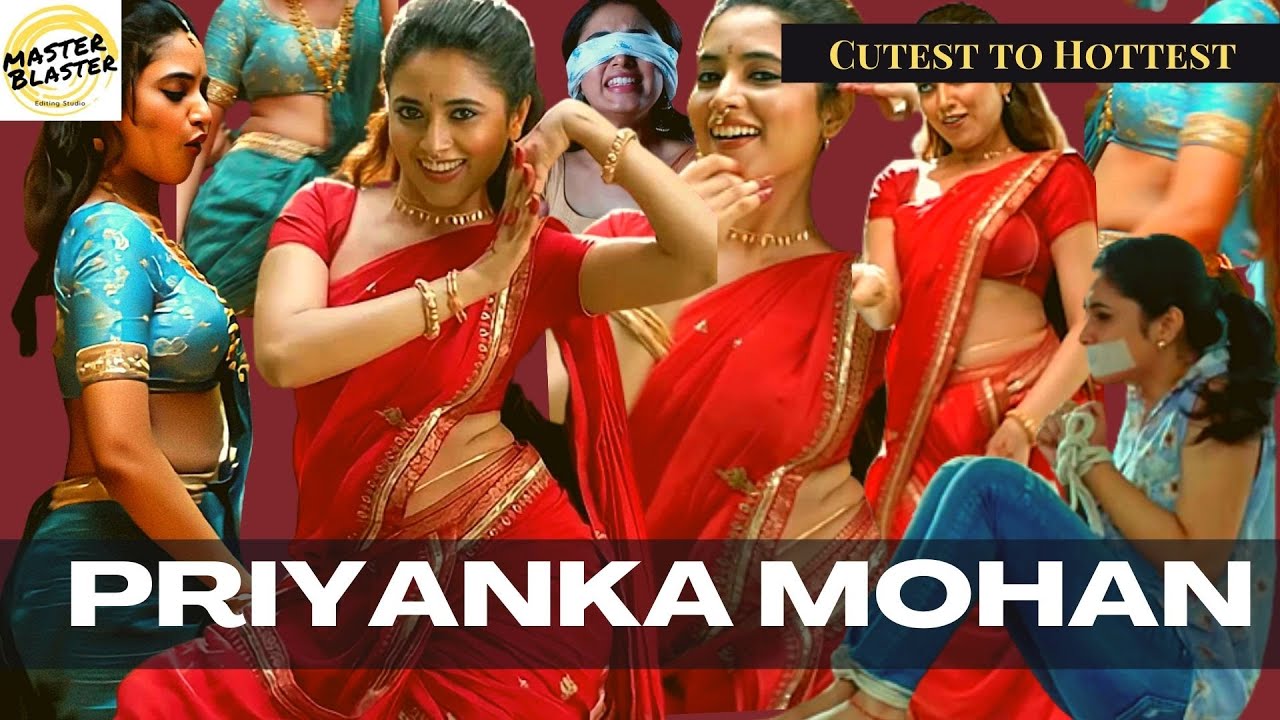 Cute Actress Priyanka Mohan created buzz by Flaunting her Hot waist &  Glory parts | Glamour Review
