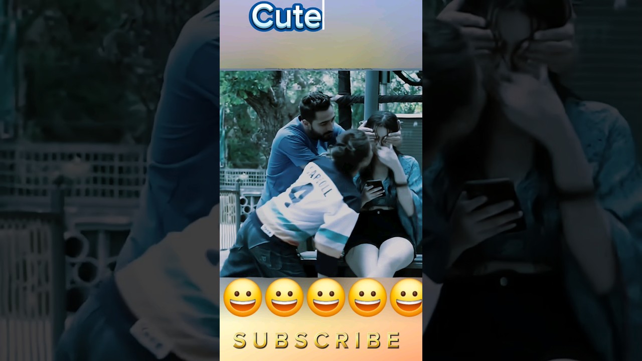 cute girl kissing Prank 👍#trending #shorts