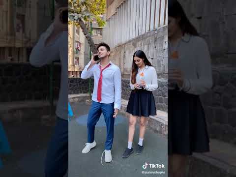 Cute girl simrat kaur and sunny chopra