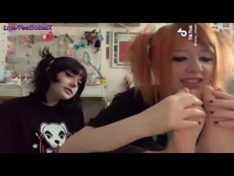 Cute Goth Girls Feet Soles TikTok