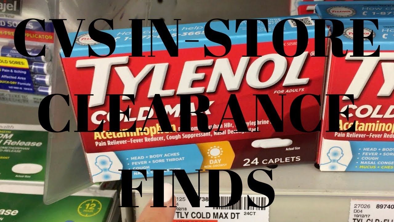 CVS Medicine Clearance